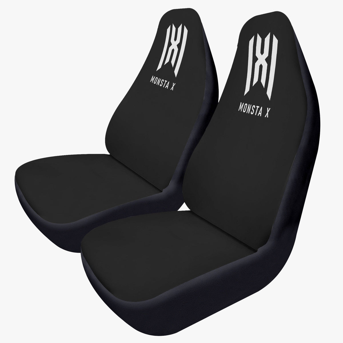 Monsta X Microfiber Car Seat Covers - 2Pcs Car Seat Microfiber Covers - Set of 2 - KPop car accessories - Beyond The Shoppe