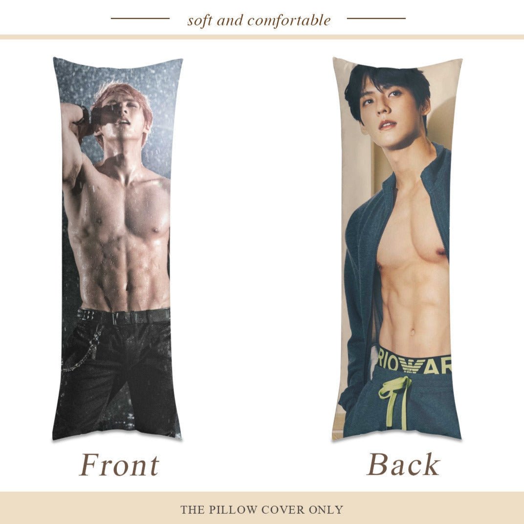Monsta X Minhyuk Full Body Pillow Case - Double Sided Full Body Pillowcases - 3 sizes! - Beyond The Shoppe