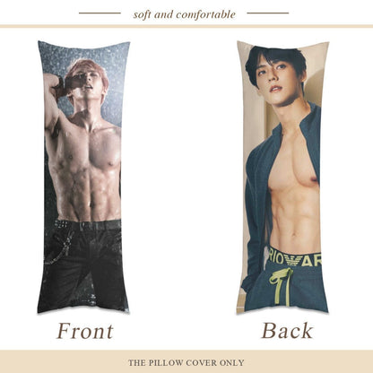 Monsta X Minhyuk Full Body Pillow Case - Double Sided Full Body Pillowcases - 3 sizes! - Beyond The Shoppe