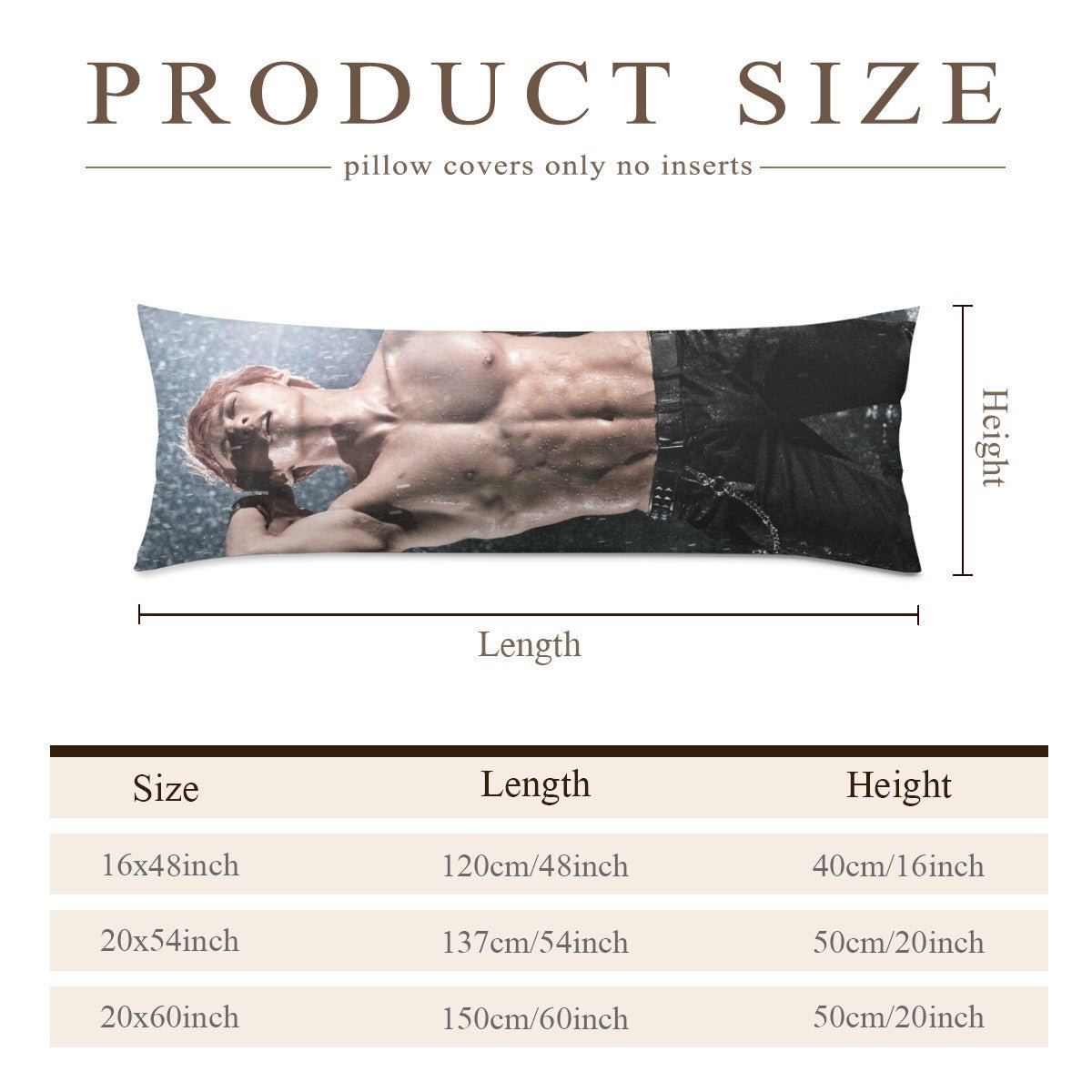 Monsta X Minhyuk Full Body Pillow Case - Double Sided Full Body Pillowcases - 3 sizes! - Beyond The Shoppe