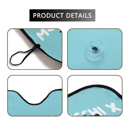 Monsta X Monmungchi Sun Shade - Windshield Cover - KPop Themed - Great gift! Car Window Shield - Windshield Protector - Beyond The Shoppe
