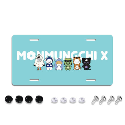 Monsta X Monmungchi Vanity Plate for your car - Car accessories - Beyond The Shoppe