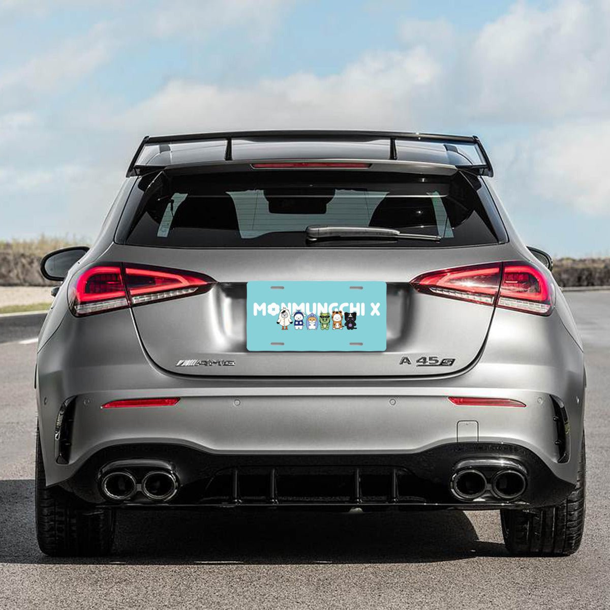 Monsta X Monmungchi Vanity Plate for your car - Car accessories - Beyond The Shoppe