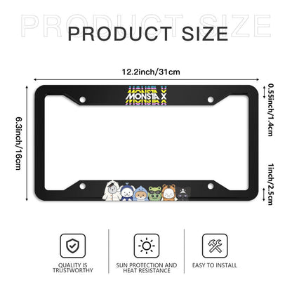 Monsta XLicense Plate From - Car accessory - Kpop gift! - Beyond The Shoppe