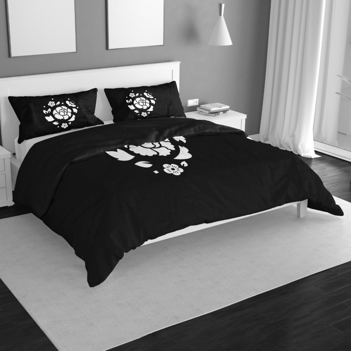Quilt Cover Three - Piece Set - Quilt cover & 2 Pillowcases! Duvet / Comforter Cover and pillowcase set - Beyond The Shoppe