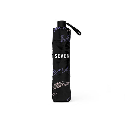 Seventeen Automatic opening umbrella featuring their Logo and Signatures - Kpop for rainy weather andprotection from weatherXT - Beyond The Shoppe