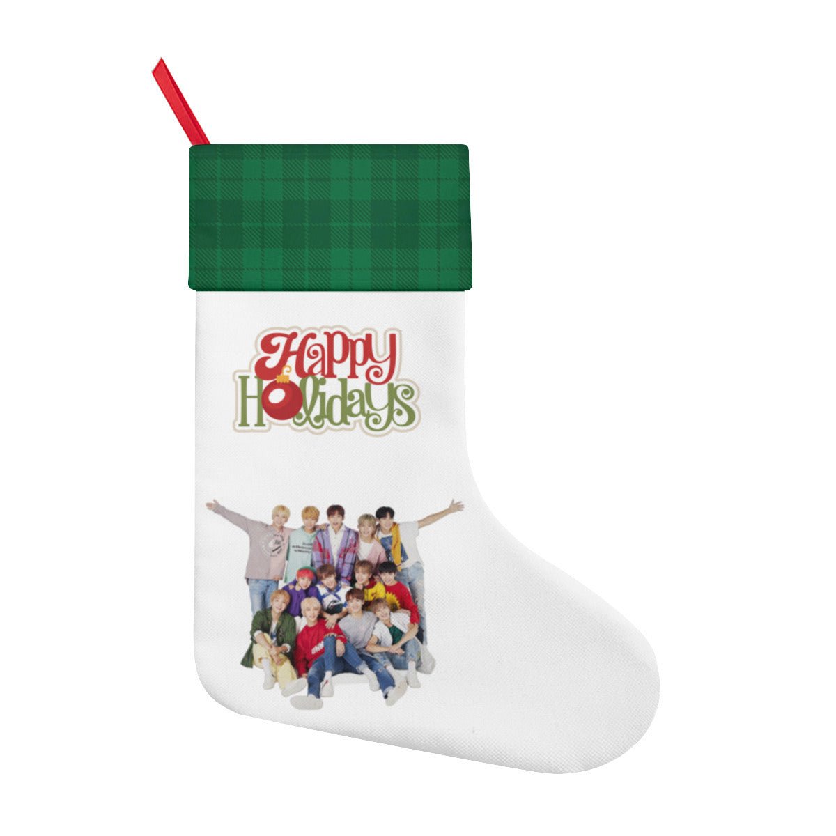 Seventeen Carat Classic Holiday 16 - Inch Linen Christmas Stocking – Decor, Soft & Durable - Beyond The Shoppe