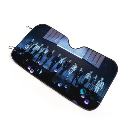 Seventeen Concert Windshield Sun Shade - Carat Car sun visor - Car sun blocker - Windshield heat shield - Auto sunshade - Beyond The Shoppe