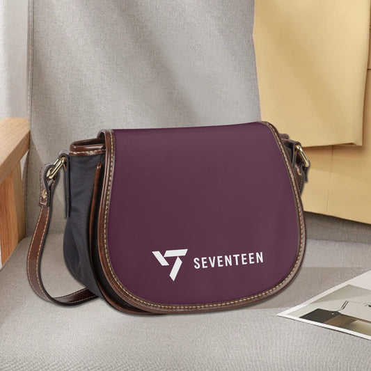 Seventeen Flap Saddle Bag – Perfect Everyday Crossbody Purse - Carat, Miniteen, SVT Chic & Cute Bag - Beyond The Shoppe