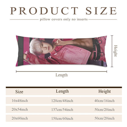 Seventeen Hoshi Full Body Pillow Case - Double Sided Full Body Pillowcases - 3 sizes! - Beyond The Shoppe