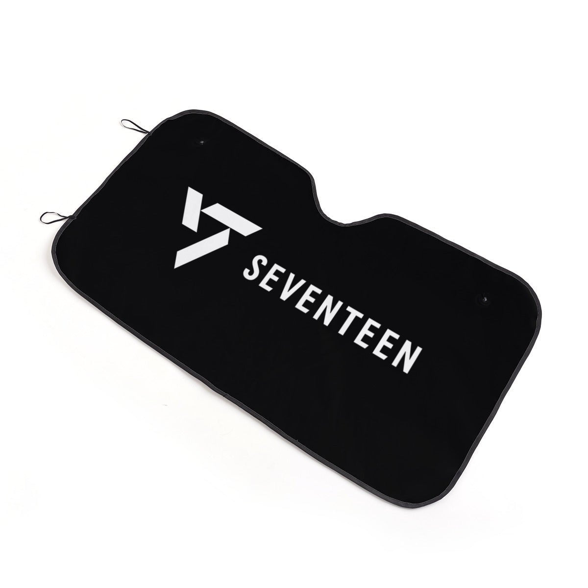 Seventeen Logo Sun Shade - Windshield Cover - KPop Themed - Great gift! Car Window Shield - Windshield Protector - Beyond The Shoppe