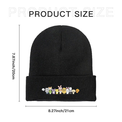 Seventeen Miniteen Beanie for Adults – Cozy Polyester Knit Hat - Stylish, Comfortable & Trendy Hat - Beyond The Shoppe