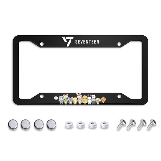 Seventeen Miniteen License Plate From - Car accessory - Kpop gift! - Beyond The Shoppe