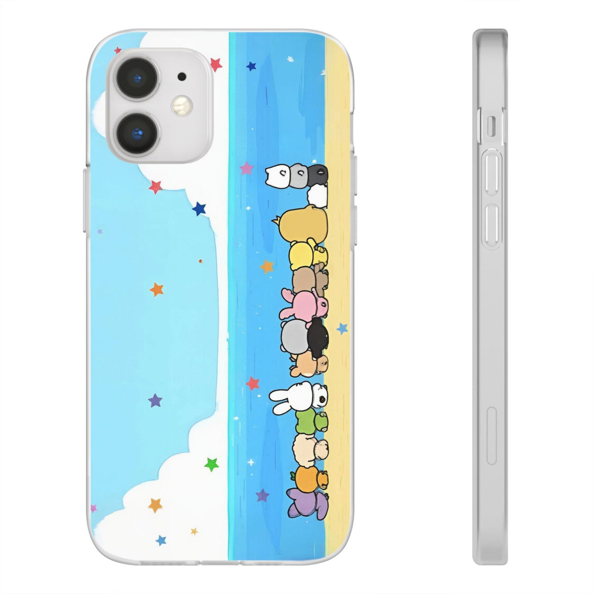 Seventeen Miniteen on the beach Cell Phone Case - iPhone, Samsung and Custom Covers - K - Pop Phone Covers, Gifts for Carats, SVT Stylish Cell Phone Accessories - Beyond The Shoppe
