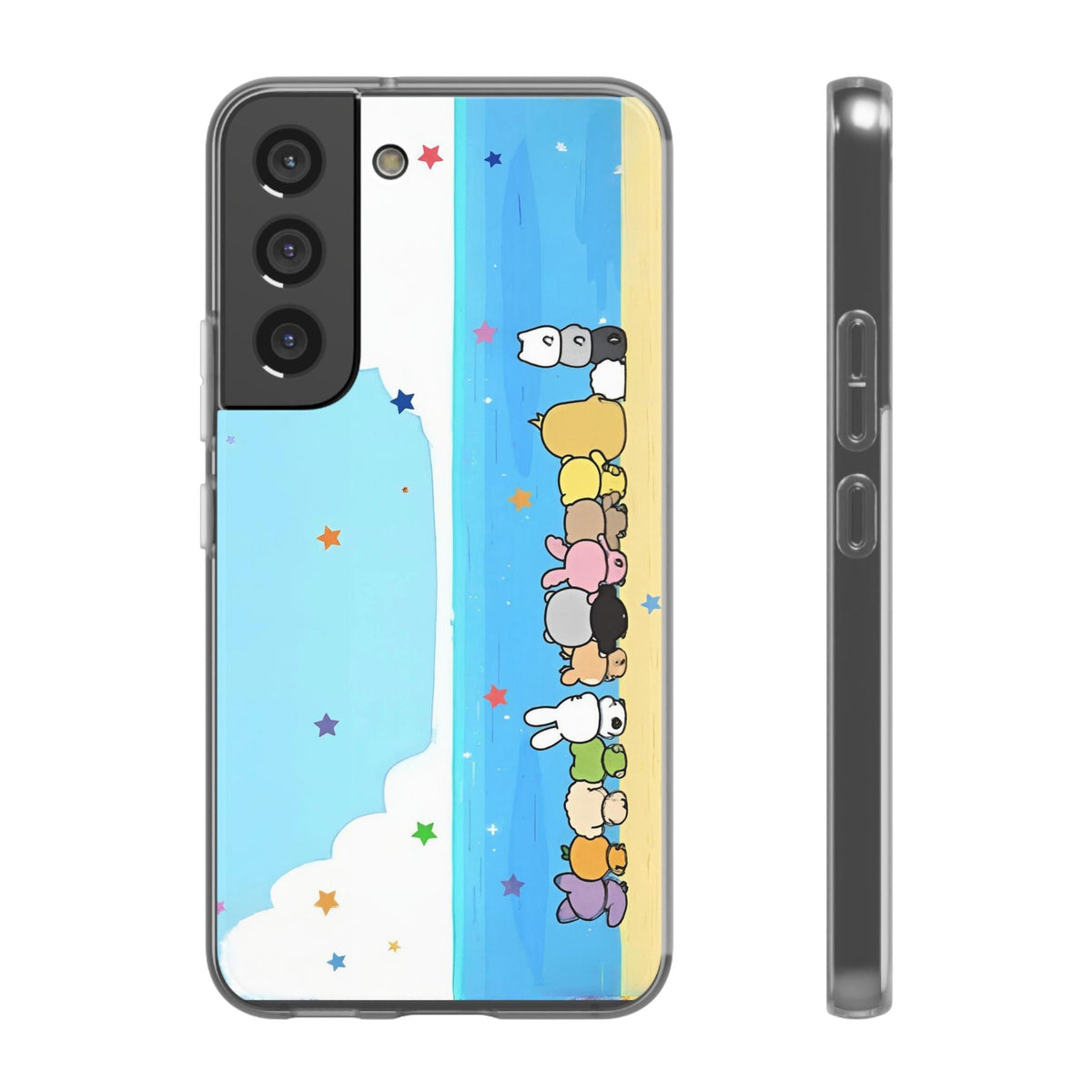 Seventeen Miniteen on the beach Cell Phone Case - iPhone, Samsung and Custom Covers - K - Pop Phone Covers, Gifts for Carats, SVT Stylish Cell Phone Accessories - Beyond The Shoppe