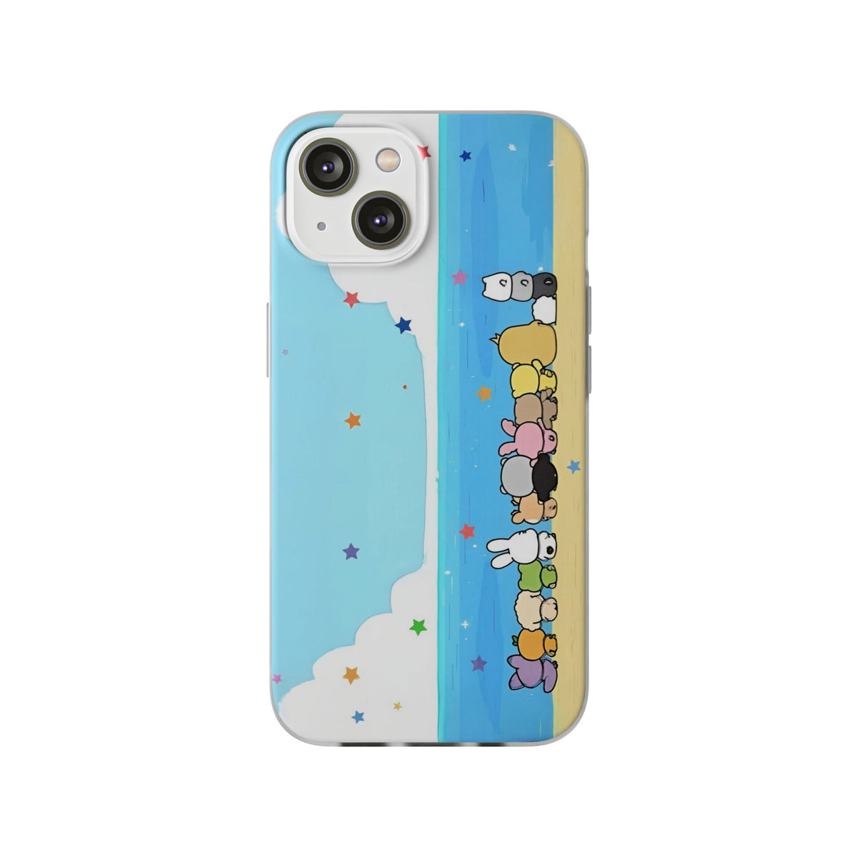 Seventeen Miniteen on the beach Cell Phone Case - iPhone, Samsung and Custom Covers - K - Pop Phone Covers, Gifts for Carats, SVT Stylish Cell Phone Accessories - Beyond The Shoppe