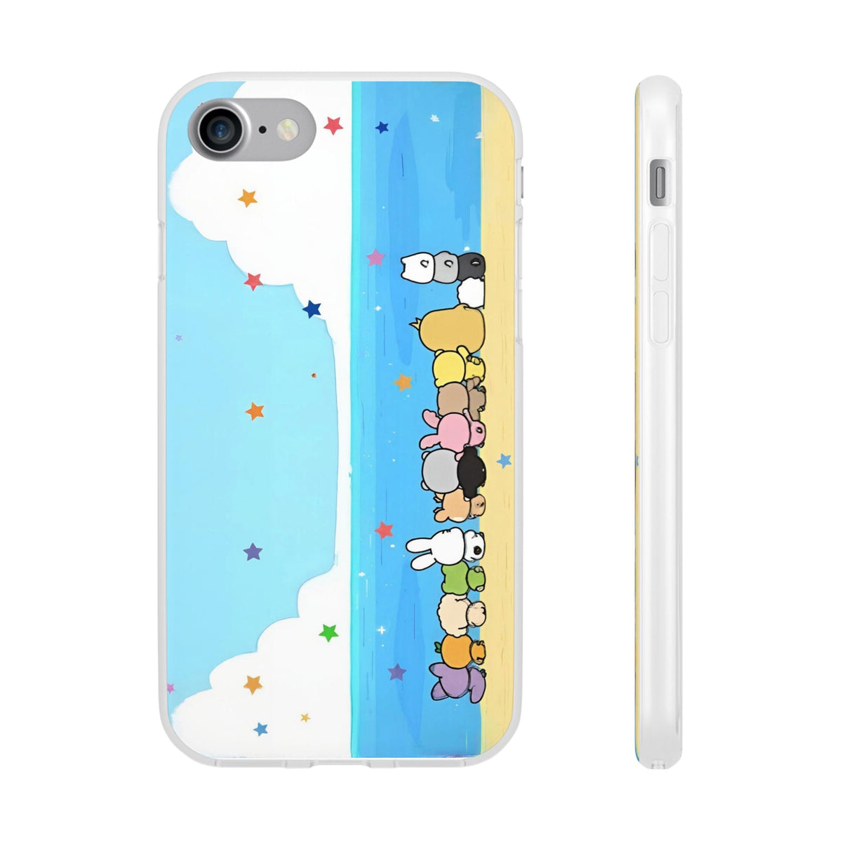 Seventeen Miniteen on the beach Cell Phone Case - iPhone, Samsung and Custom Covers - K - Pop Phone Covers, Gifts for Carats, SVT Stylish Cell Phone Accessories - Beyond The Shoppe