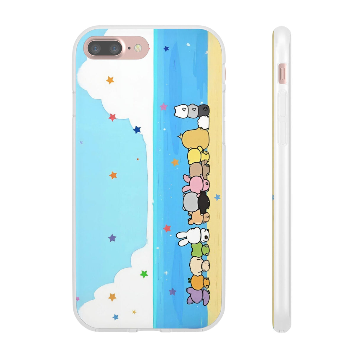 Seventeen Miniteen on the beach Cell Phone Case - iPhone, Samsung and Custom Covers - K - Pop Phone Covers, Gifts for Carats, SVT Stylish Cell Phone Accessories - Beyond The Shoppe