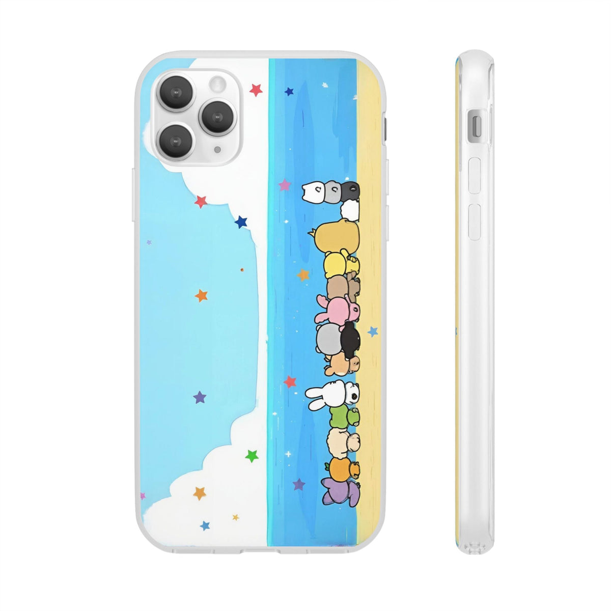 Seventeen Miniteen on the beach Cell Phone Case - iPhone, Samsung and Custom Covers - K - Pop Phone Covers, Gifts for Carats, SVT Stylish Cell Phone Accessories - Beyond The Shoppe