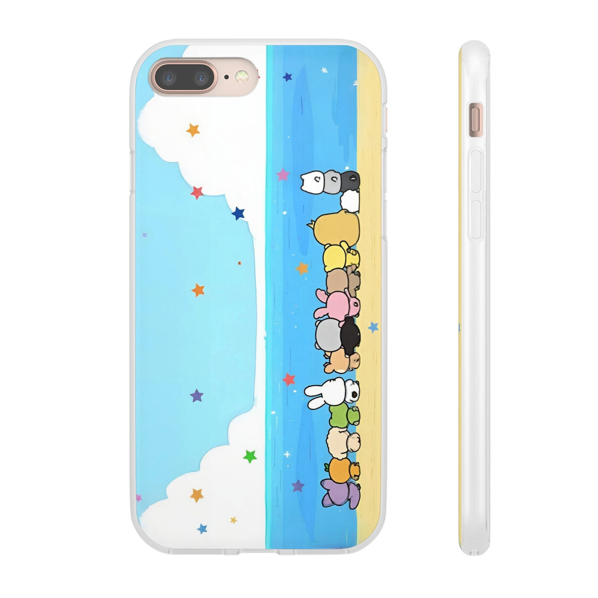 Seventeen Miniteen on the beach Cell Phone Case - iPhone, Samsung and Custom Covers - K - Pop Phone Covers, Gifts for Carats, SVT Stylish Cell Phone Accessories - Beyond The Shoppe