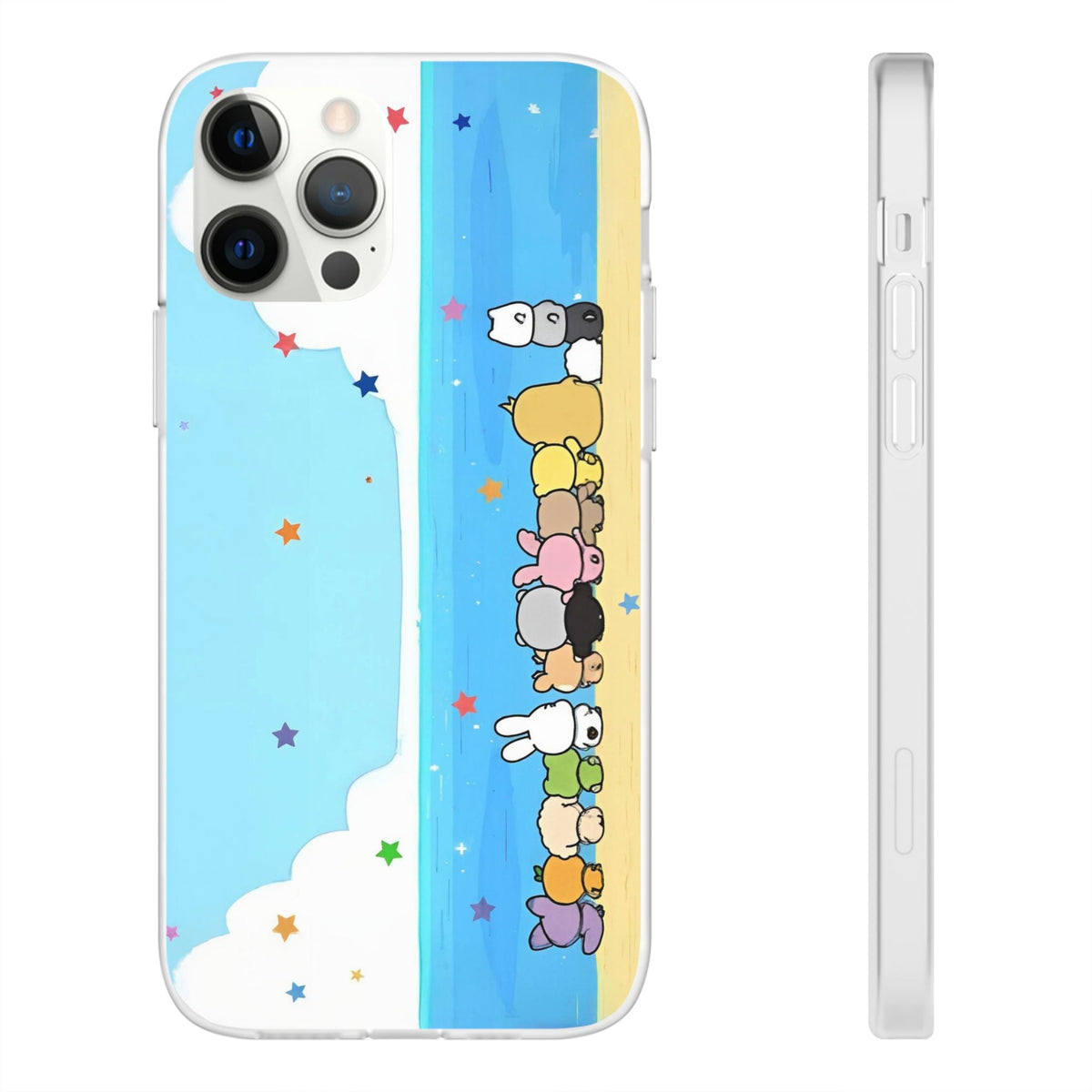 Seventeen Miniteen on the beach Cell Phone Case - iPhone, Samsung and Custom Covers - K - Pop Phone Covers, Gifts for Carats, SVT Stylish Cell Phone Accessories - Beyond The Shoppe