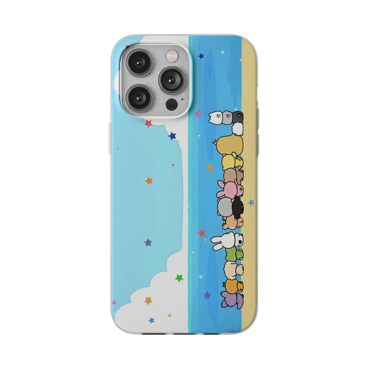 Seventeen Miniteen on the beach Cell Phone Case - iPhone, Samsung and Custom Covers - K - Pop Phone Covers, Gifts for Carats, SVT Stylish Cell Phone Accessories - Beyond The Shoppe