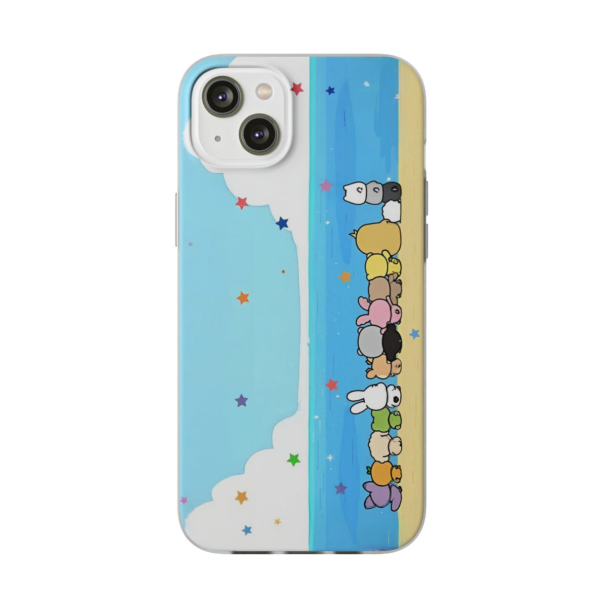 Seventeen Miniteen on the beach Cell Phone Case - iPhone, Samsung and Custom Covers - K - Pop Phone Covers, Gifts for Carats, SVT Stylish Cell Phone Accessories - Beyond The Shoppe