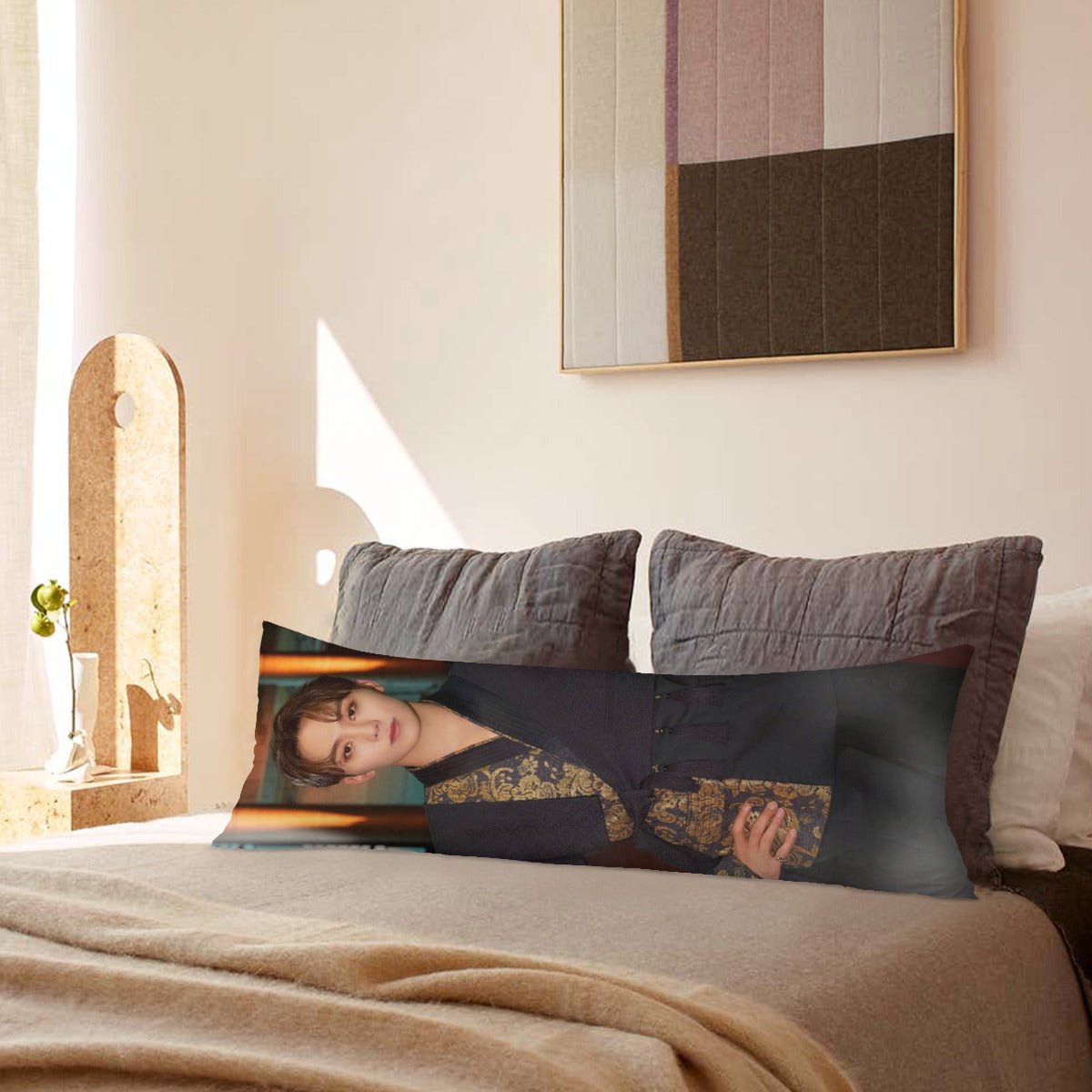 Seventeen Seungkwan Full Body Pillow Case - Double Sided Full Body Pillowcases - 3 sizes! - Beyond The Shoppe