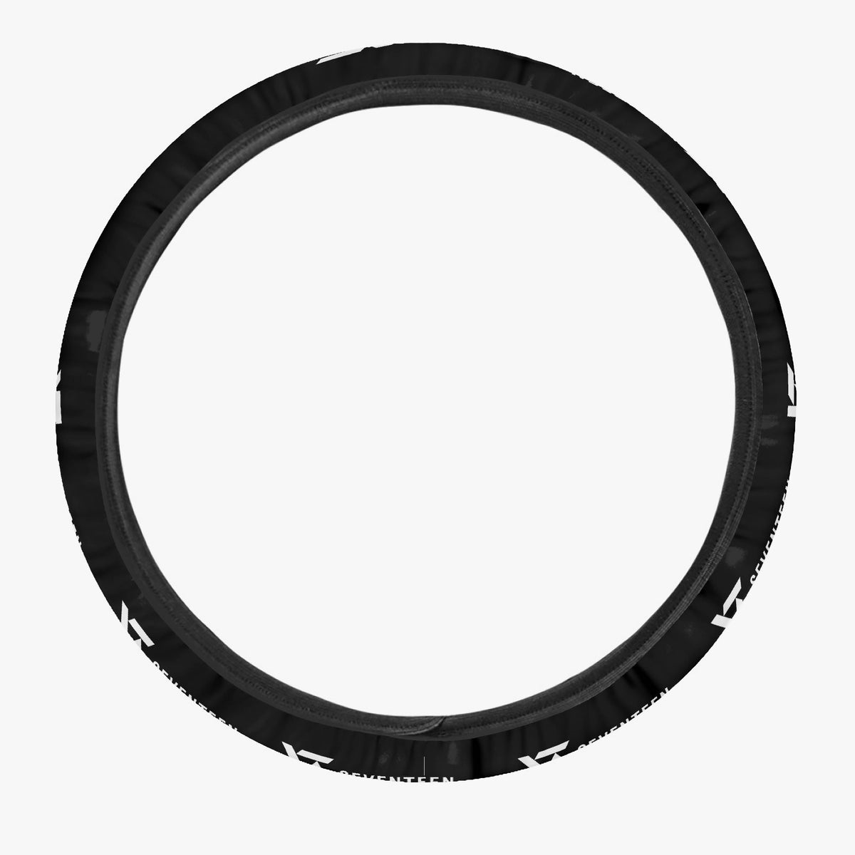 Seventeen Steering Wheel Cover car accessory - black steering cover - great gift - kpop car accessories - Beyond The Shoppe