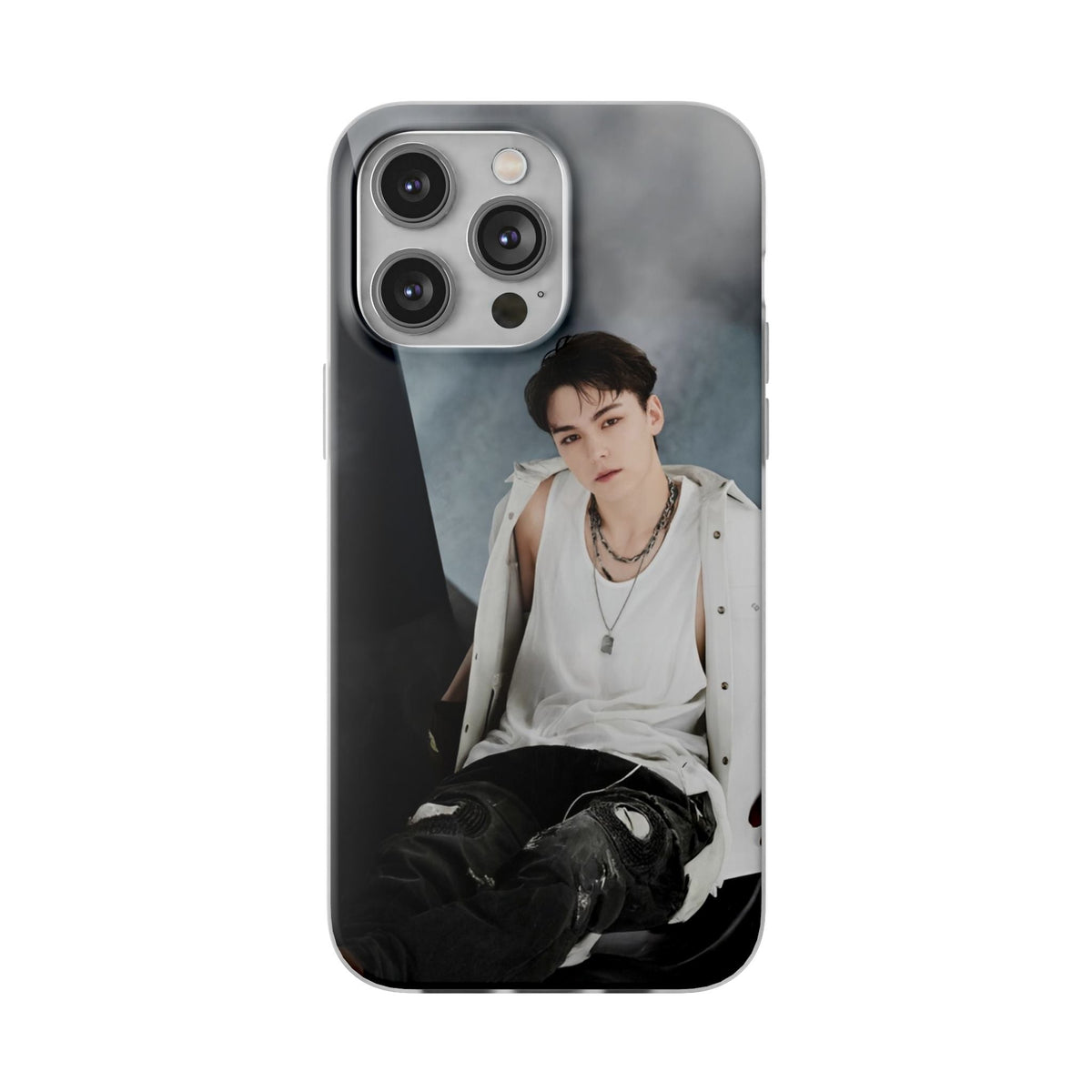 Seventeen Vernon Cell Phone Case - iPhone, Samsung and Custom Covers - K - Pop Phone Covers, Gifts for Carats, SVT Stylish Cell Phone Accessories - Beyond The Shoppe