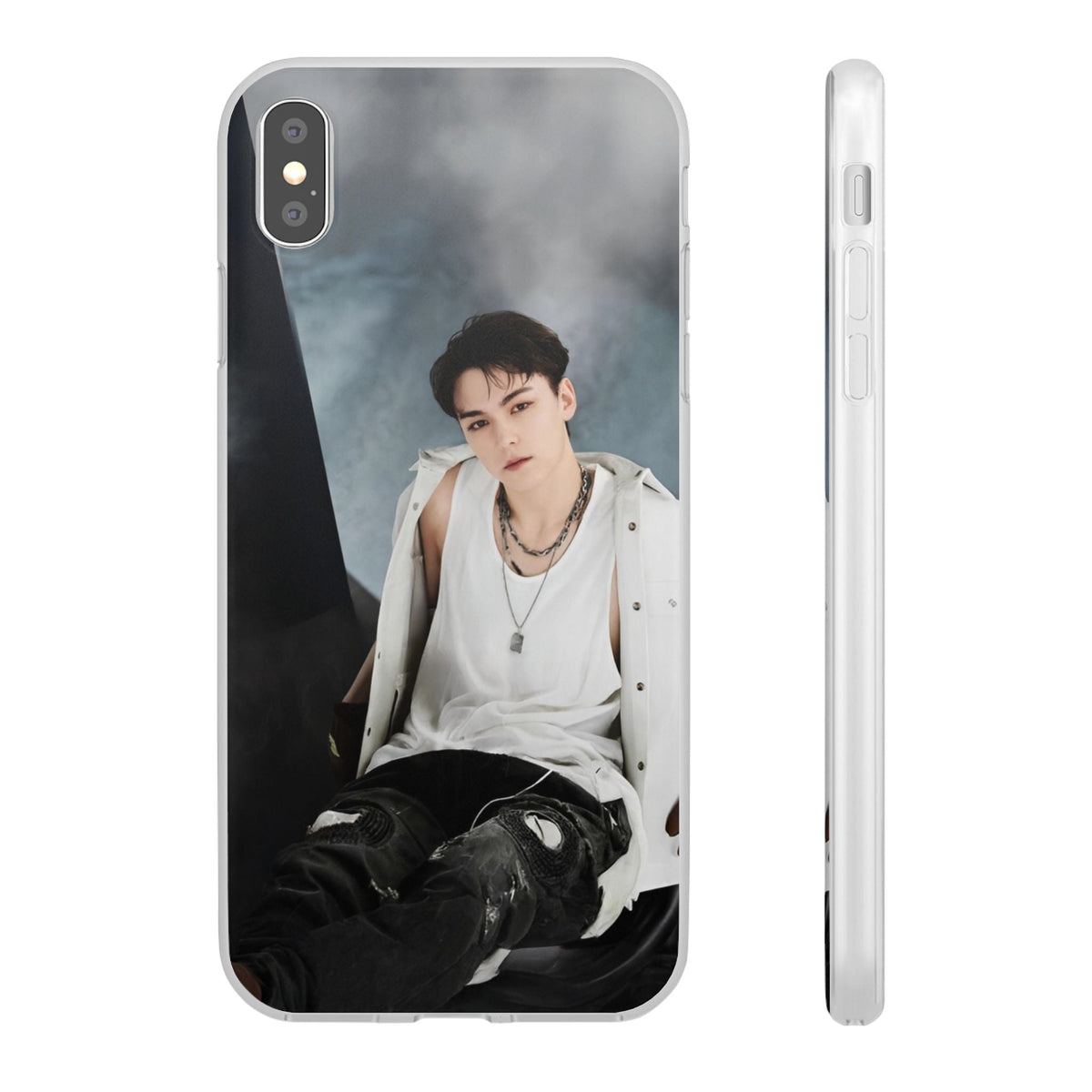 Seventeen Vernon Cell Phone Case - iPhone, Samsung and Custom Covers - K - Pop Phone Covers, Gifts for Carats, SVT Stylish Cell Phone Accessories - Beyond The Shoppe