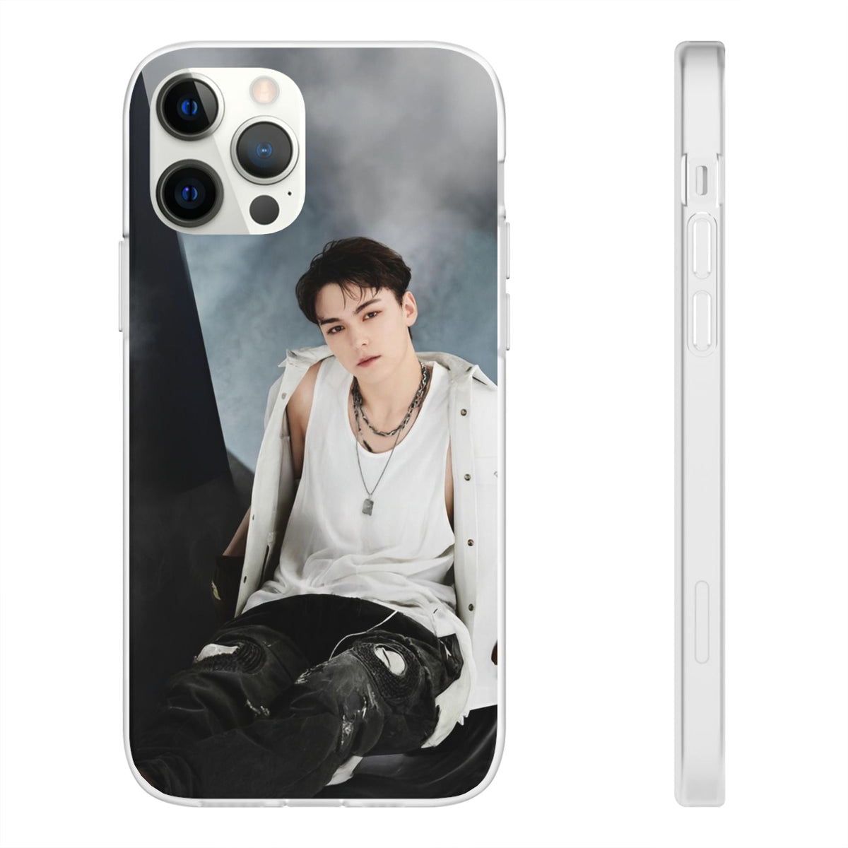 Seventeen Vernon Cell Phone Case - iPhone, Samsung and Custom Covers - K - Pop Phone Covers, Gifts for Carats, SVT Stylish Cell Phone Accessories - Beyond The Shoppe