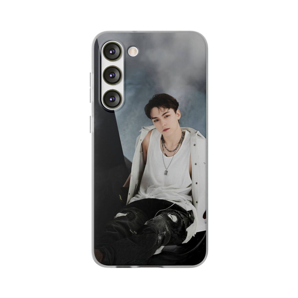 Seventeen Vernon Cell Phone Case - iPhone, Samsung and Custom Covers - K - Pop Phone Covers, Gifts for Carats, SVT Stylish Cell Phone Accessories - Beyond The Shoppe