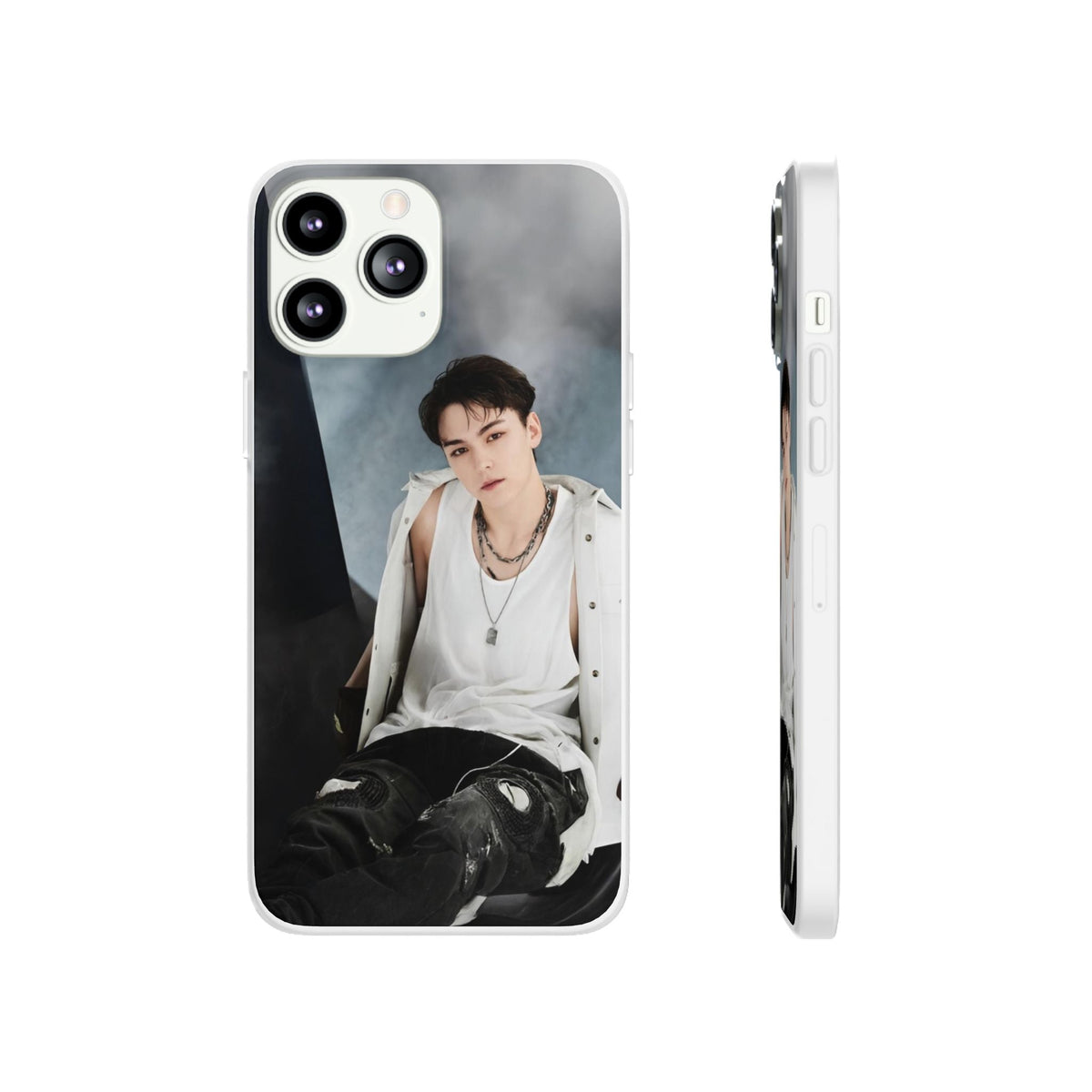 Seventeen Vernon Cell Phone Case - iPhone, Samsung and Custom Covers - K - Pop Phone Covers, Gifts for Carats, SVT Stylish Cell Phone Accessories - Beyond The Shoppe