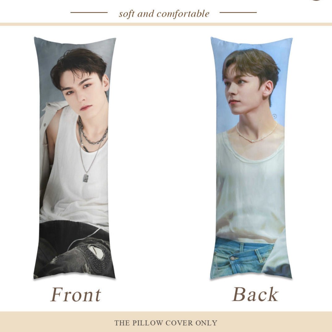 Seventeen Vernon Full Body Pillow Case - Double Sided Full Body Pillowcases - 3 sizes! - Beyond The Shoppe