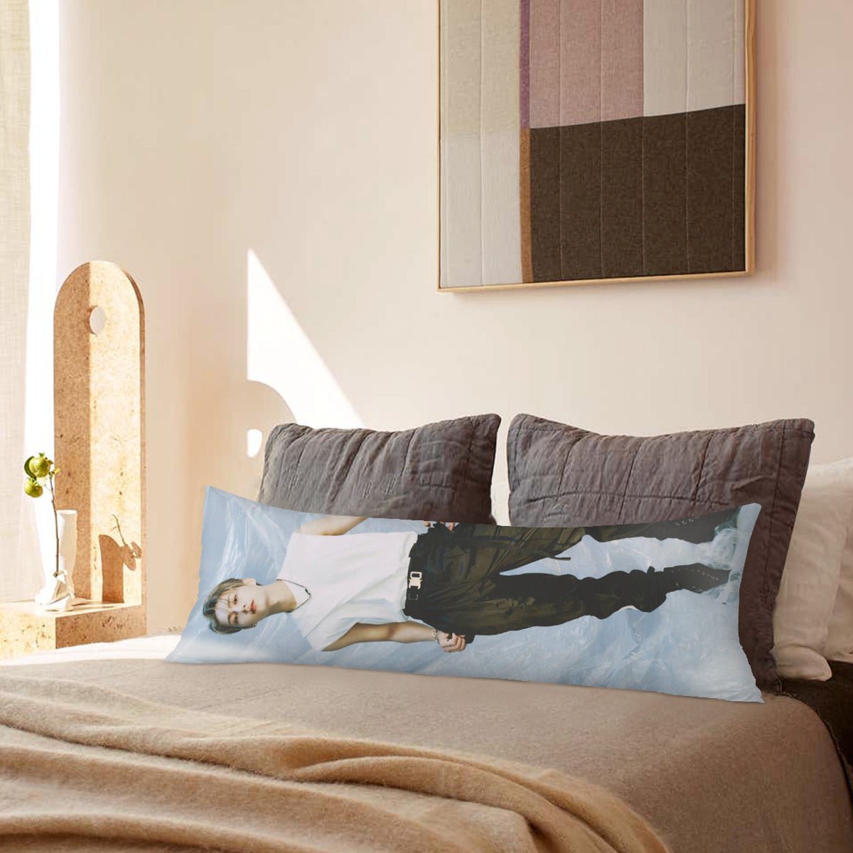 Seventeen Wen Junhui Full Body Pillow Case - Double Sided Full Body Pillowcases - 3 sizes! - Beyond The Shoppe