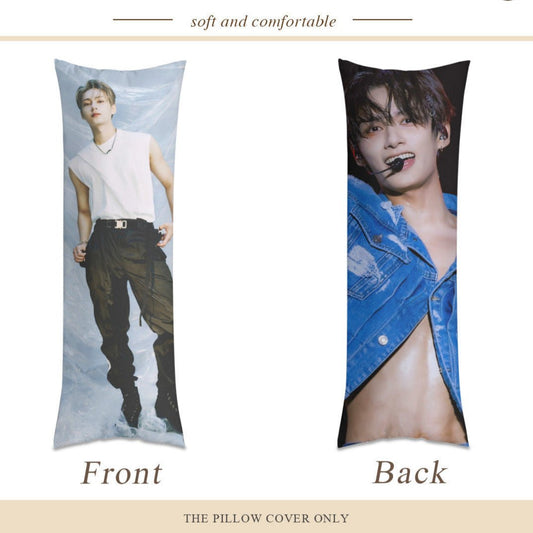 Seventeen Wen Junhui Full Body Pillow Case - Double Sided Full Body Pillowcases - 3 sizes! - Beyond The Shoppe