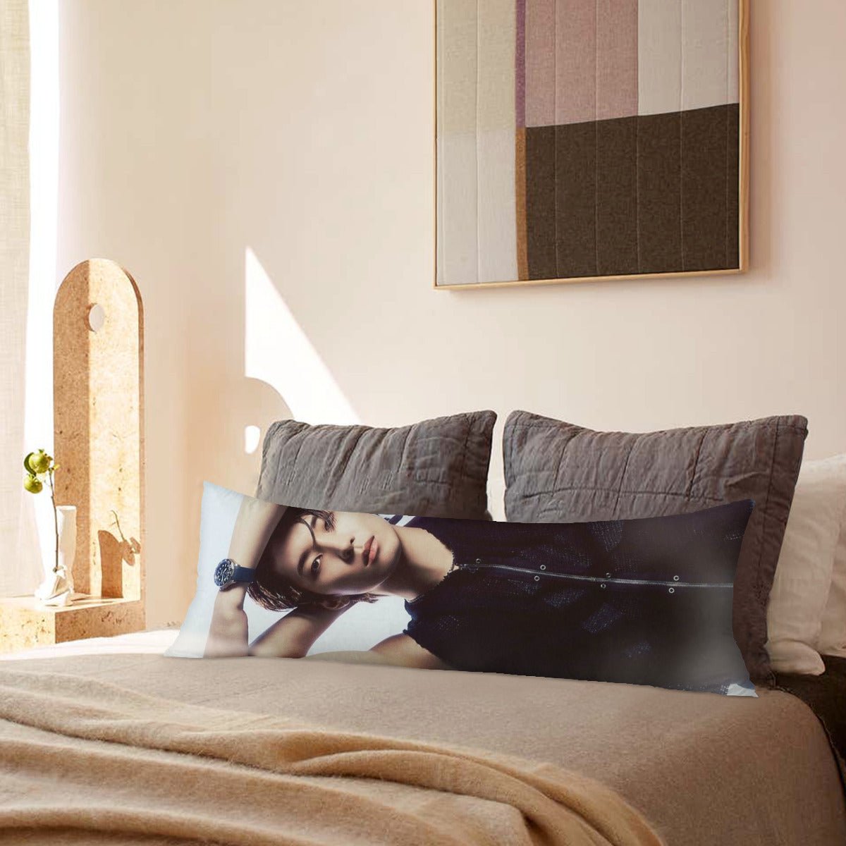 Seventeen Wonwoo Full Body Pillow Case - Double Sided Full Body Pillowcases - 3 sizes! - Beyond The Shoppe