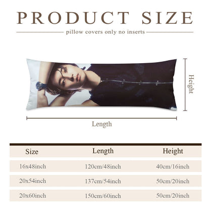 Seventeen Wonwoo Full Body Pillow Case - Double Sided Full Body Pillowcases - 3 sizes! - Beyond The Shoppe