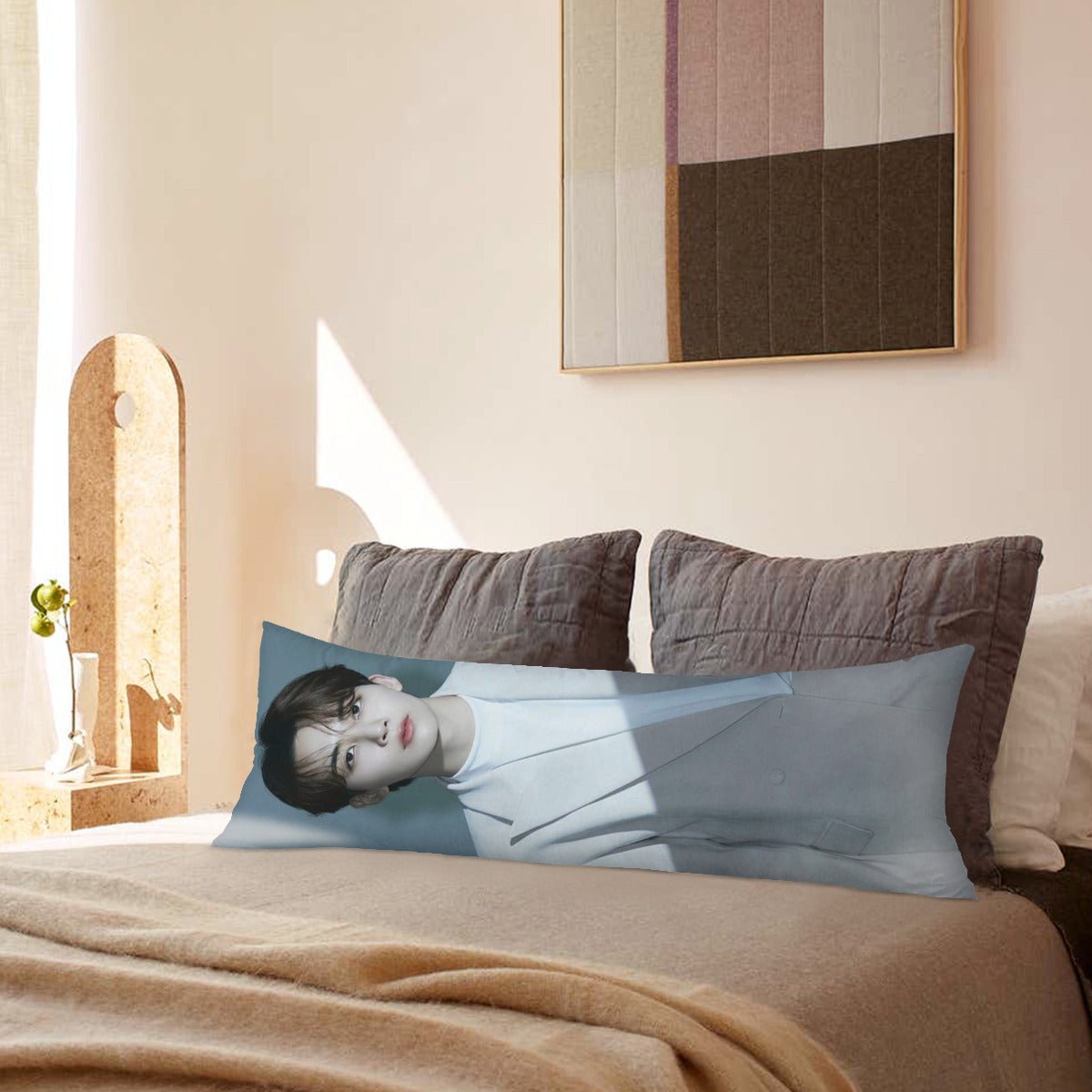Seventeen Yoon Jeonghan Full Body Pillow Case - Double Sided Full Body Pillowcases - 3 sizes! - Beyond The Shoppe