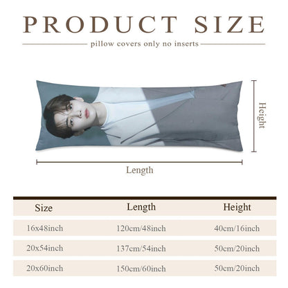 Seventeen Yoon Jeonghan Full Body Pillow Case - Double Sided Full Body Pillowcases - 3 sizes! - Beyond The Shoppe
