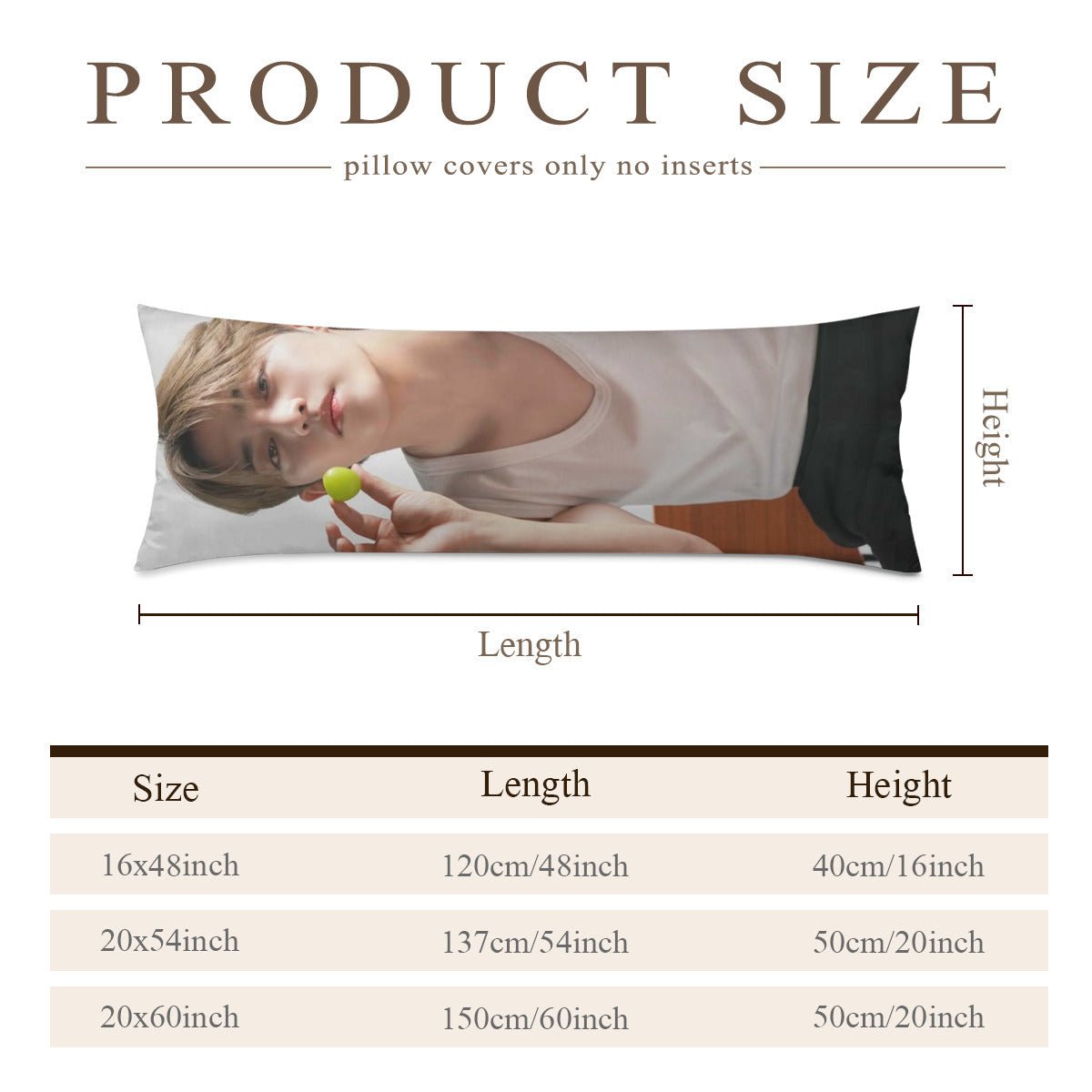 Seveteen S Coups Full Body Pillow Case - Double Sided Full Body Pillowcases - 3 sizes! - Beyond The Shoppe