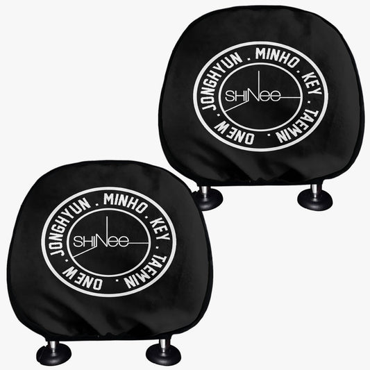 SHINee Car Headrest Covers - 2Pcs - car accessories - Great KPop Gift! - Beyond The Shoppe