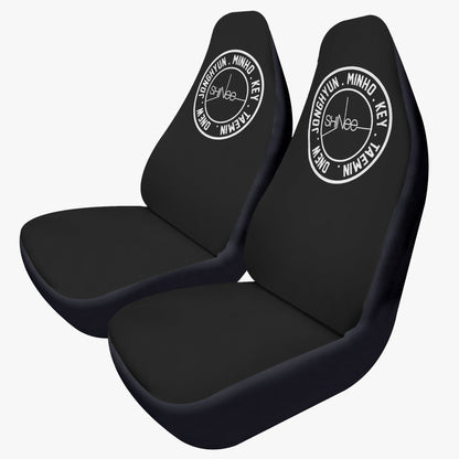 Shinee Microfiber Car Seat Covers - 2Pcs Car Seat Microfiber Covers - Set of 2 - KPop car accessories - Beyond The Shoppe