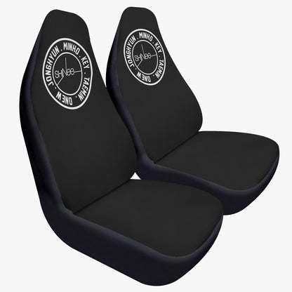 Shinee Microfiber Car Seat Covers - 2Pcs Car Seat Microfiber Covers - Set of 2 - KPop car accessories - Beyond The Shoppe