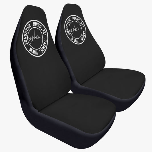 Shinee Microfiber Car Seat Covers - 2Pcs Car Seat Microfiber Covers - Set of 2 - KPop car accessories - Beyond The Shoppe
