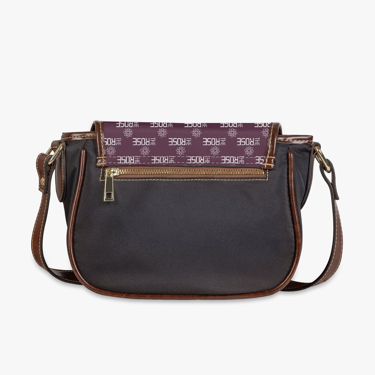 SHINee Pattern Flap Saddle Bag – Perfect Everyday Crossbody Purse - Chic & Cute Bag - Beyond The Shoppe
