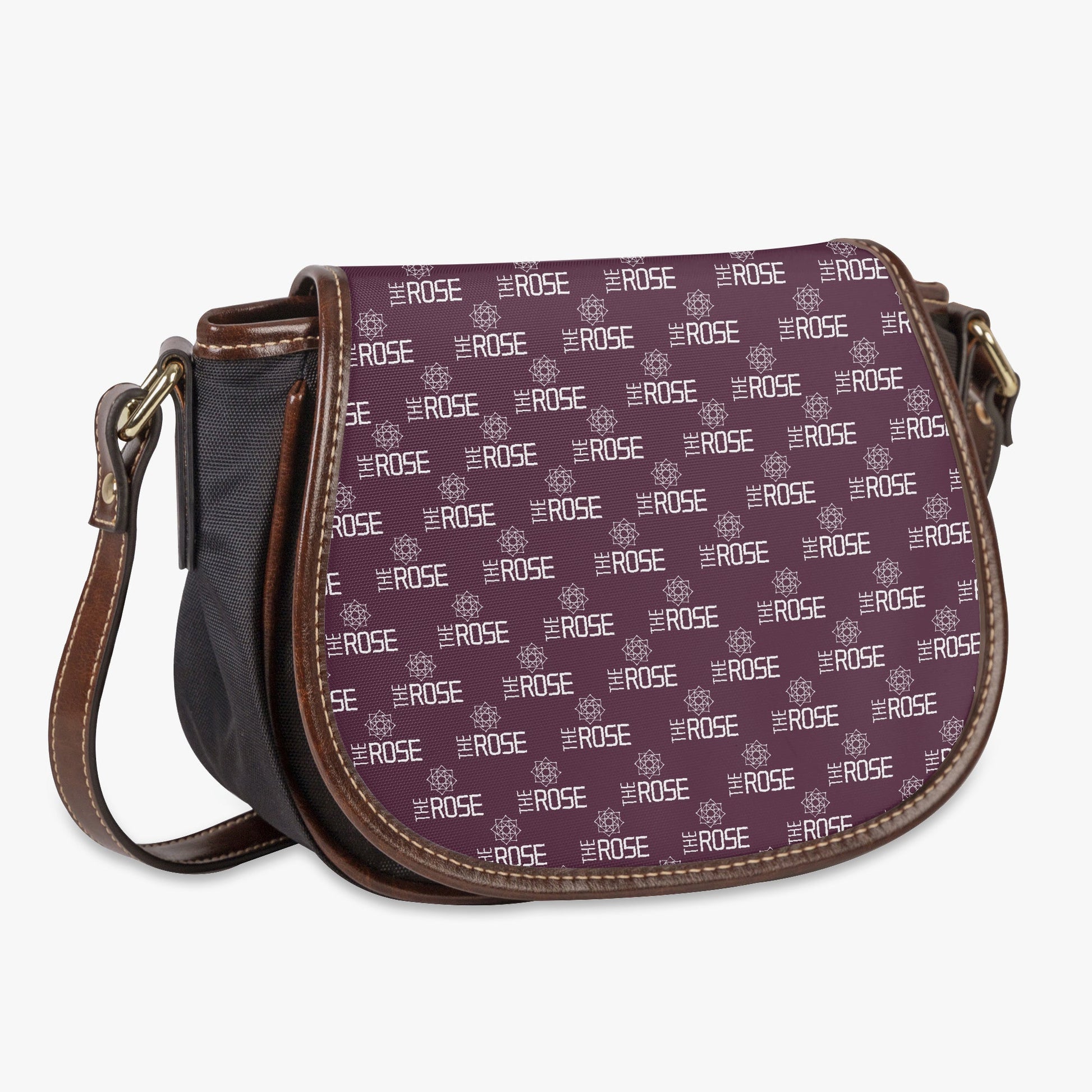 SHINee Pattern Flap Saddle Bag – Perfect Everyday Crossbody Purse - Chic & Cute Bag - Beyond The Shoppe