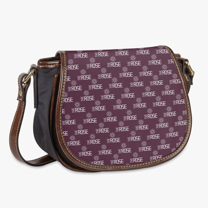 SHINee Pattern Flap Saddle Bag – Perfect Everyday Crossbody Purse - Chic & Cute Bag - Beyond The Shoppe