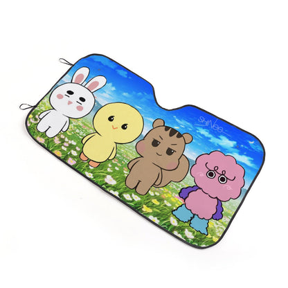 Shinee Sun Shade - Windshield Cover - KPop Themed - Great gift! Car Window Shield - Windshield Protector - Beyond The Shoppe